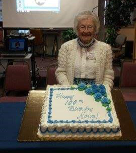 Norva Crosby cumple 100 años